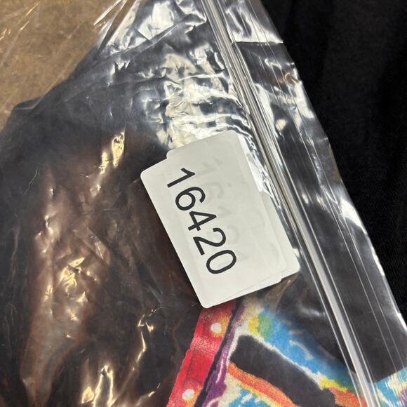 Vintage 90s Fred Babb Art Breaks The Rules Shirt Men's Large Made in USA - Picture 9 of 9